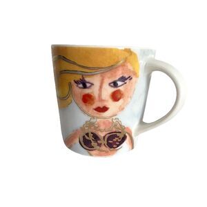 Starbucks 2015 Siren Mermaid Seahorse Art Demitasse Espresso Mini Mug Cup 3 oz